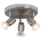 Brilliant G54834/77-BR Spot Wesley staal 19cm