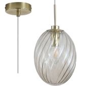 Searchlight SL-24141CP Hanglamp Whirl champagne 16cm