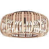 Brilliant 99405/20-BR Plafondlamp Woodrow rotan 50cm