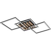 Trio  R63403132-TR Plafondlamp Zaro zwart 74cm